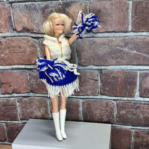 Vintage 11.5" Tall Hong Kong‎ Shillman Mini Mod Doll Barbie Clone 1980s Blonde